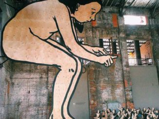 Инсталляция Александра Шишкина-Хокусая «Практики взросления» в музее уличного искусства Петербурга